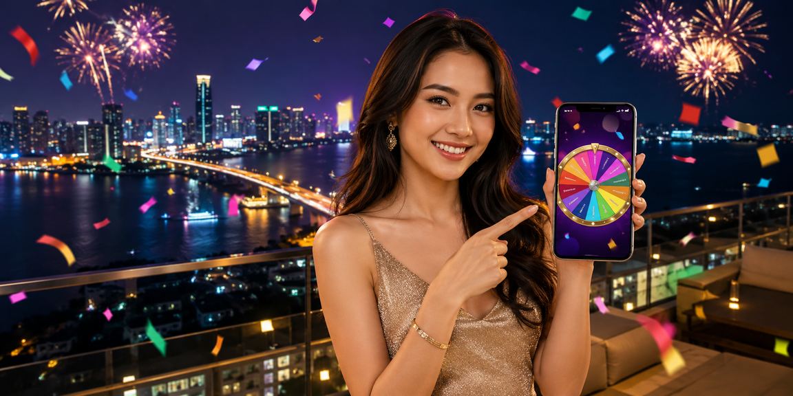 Pemain dari Johor menikmati peluang lucky draw jackpot dalam talian